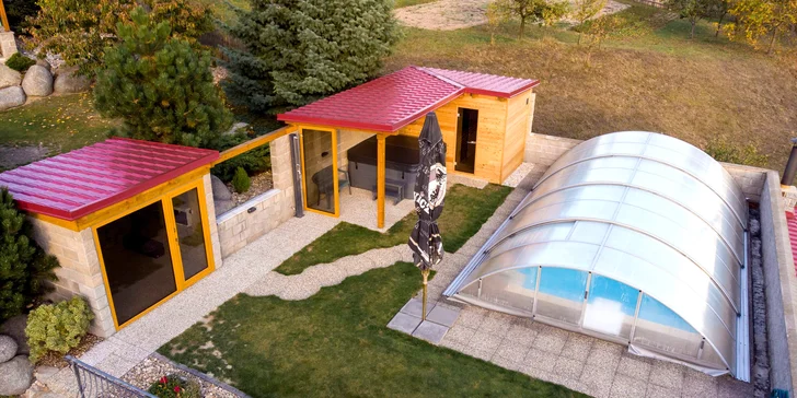 Relax na Vysočině: vybavený bungalov s možností wellness