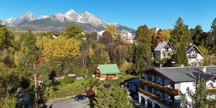 Odpočinek pro celou rodinu v klidném prostředí přímo ve Vysokých Tatrách