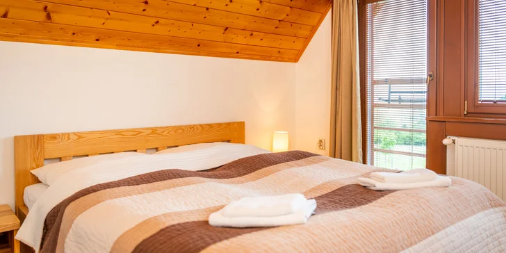 Útulné apartmány u Bojnic: relax na venkově, výhled na hory a čerstvé pečivo k snídani