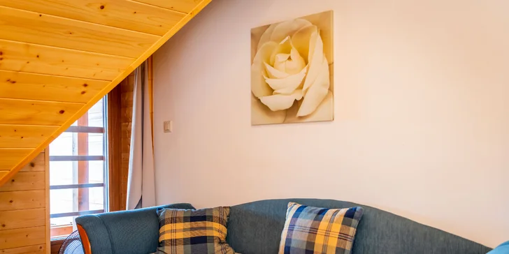 Útulné apartmány u Bojnic: relax na venkově, výhled na hory a čerstvé pečivo k snídani