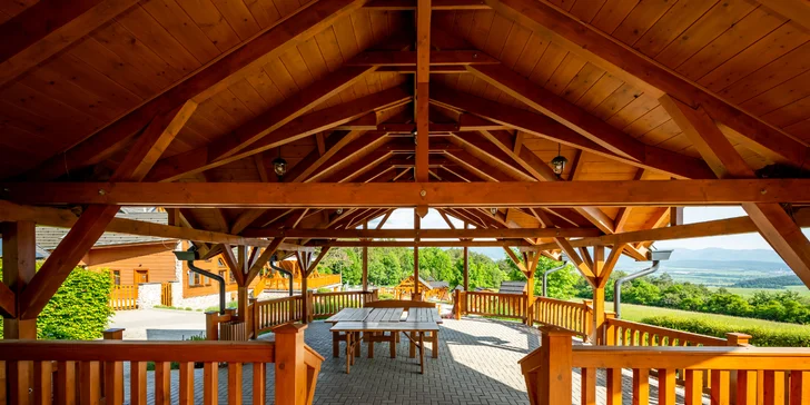 Útulné apartmány u Bojnic: relax na venkově, výhled na hory a čerstvé pečivo k snídani