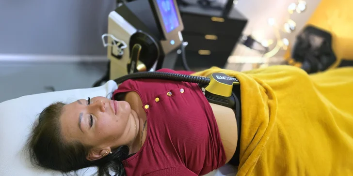 Ošetření přístrojem EMSzero: spalování tuků, odstranění celulitidy, zpevnění a budování svalů