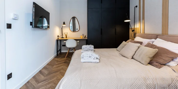 Nové apartmány v centru Zakopaného se saunou a venkovním bazénem s geotermální vodou