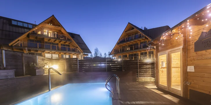Nové apartmány v centru Zakopaného se saunou a venkovním bazénem s geotermální vodou