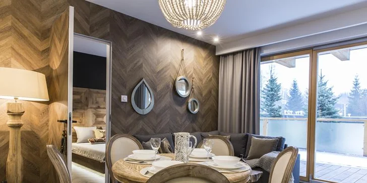 Nové apartmány v centru Zakopaného se saunou a venkovním bazénem s geotermální vodou