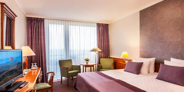 Krásný resort 5 minut od termálů Hévíz s polopenzí a neomezeným wellness