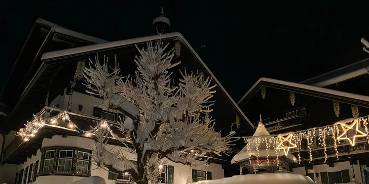 Luxusní horský resort v Tyrolských Alpách s nekonečným wellness, zábavou pro děti a polopenzí +