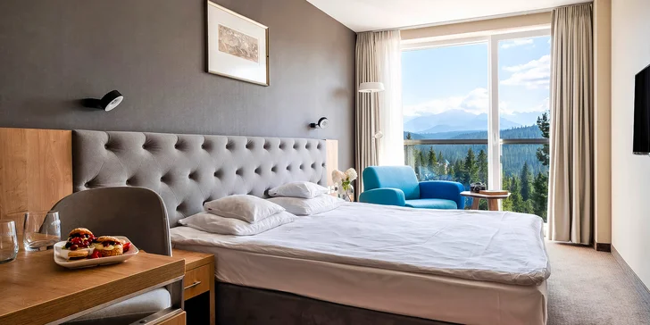 Dovolená pro dva v adult friendly hotelu, výhled na polské Tatry a také varianty se vstupem do Termy Bukovina