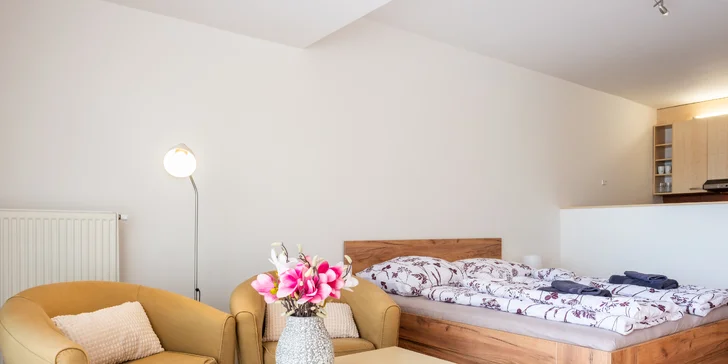 Apartmány v centru Poděbrad i vč. snídaní, procedur, koupele a masáže