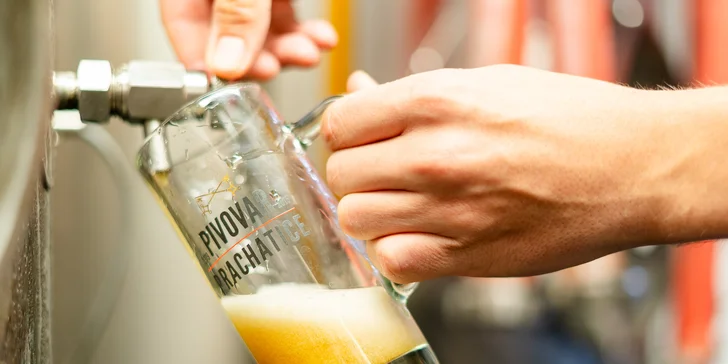 Páteční prohlídka Pivovaru Prachatice s ochutnávkou pro 1–4 osoby