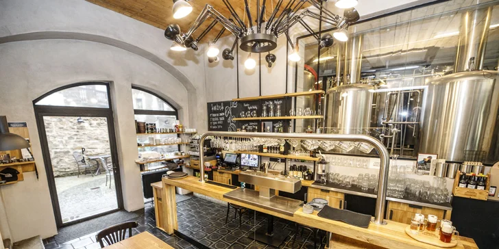 Páteční prohlídka Pivovaru Prachatice s ochutnávkou pro 1–4 osoby