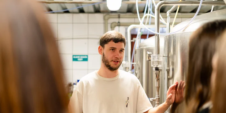 Páteční prohlídka Pivovaru Prachatice s ochutnávkou pro 1–4 osoby