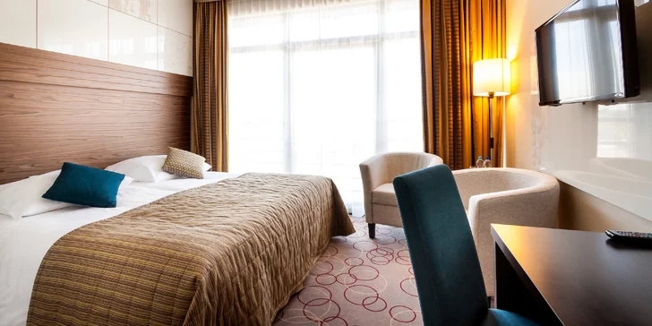 Hotel v centru Krakova: snídaně nebo polopenze a wellness s výhledem na Staré město