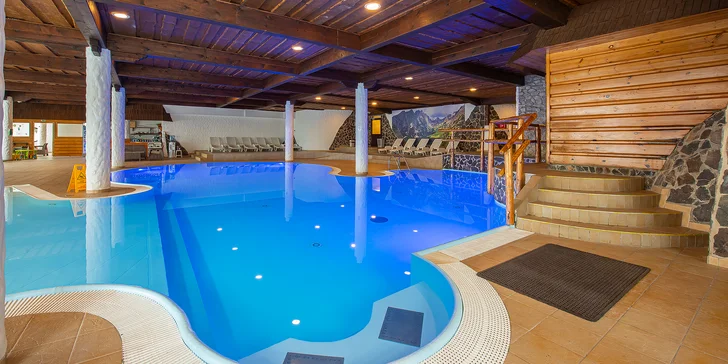 Wellness dovolená pod Lomnickým štítem s polopenzí a množstvím aktivit