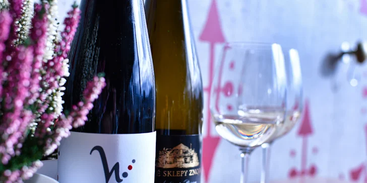 Tříchodové menu s kachním či krůtím prsem a lahví vína pro 2 osoby