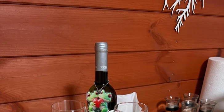 Romantická glampingová chatka u rybníku na Prostějovsku pro pár