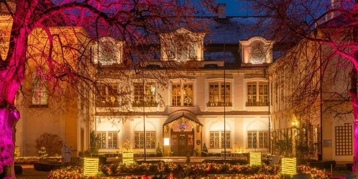 Vstupenky do osvětleného parku: Labyrinty světla, ráj srdce na Zámku Loučeň