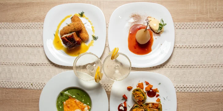 Hostina s příchutí Mexika: čtyřchodové menu pro dvě osoby, od předkrmu po dezert