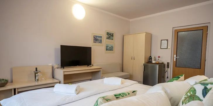 Pohodový pobyt v srdci lázeňského města Poděbrady s polopenzí a vínem