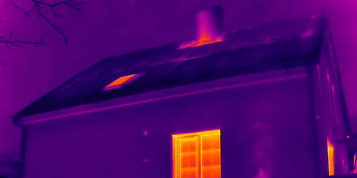 Letecké práce dronem: zjištění tepelných úniků vašeho domu či kontrola fotovoltaických panelů