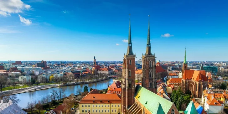 Vlakem do Vratislavi: hotel se snídaní, jízdenka na MHD i český průvodce