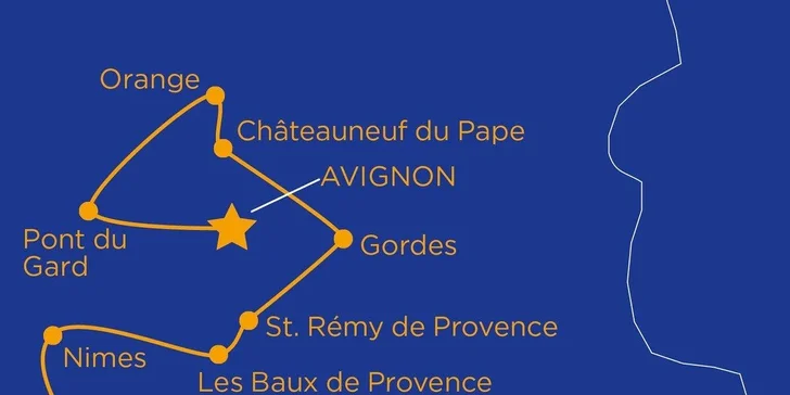 Provence: autobusový zájezd vč. hotelu, snídaně a bohatého programu