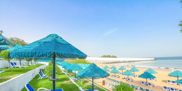 Spojené arabské emiráty: BM Beach Hotel**** s all inclusive a bazénem přímo u pláže