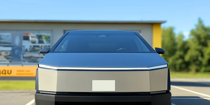 Řidičem či spolujezdcem ve voze Tesla Cybertruck: 1 až 3 kola s instruktorem