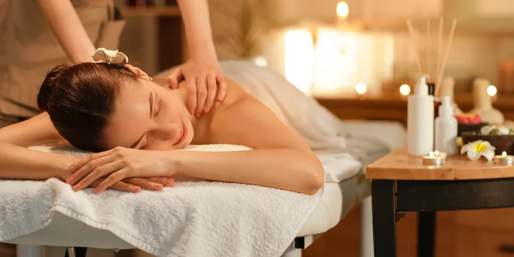 Masáž dle výběru: klasická, relaxační či sportovní v délce 60–90 min.