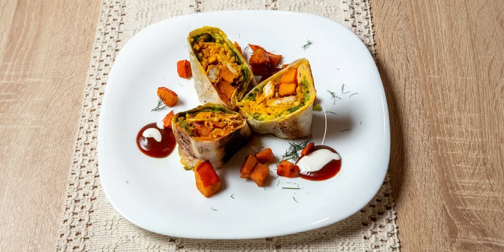 Hostina s příchutí Mexika: čtyřchodové menu pro dvě osoby, od předkrmu po dezert