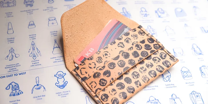 Vyrobte si originální kousek: zážitkový kurz výroby kožené peněženky pro 1 osobu