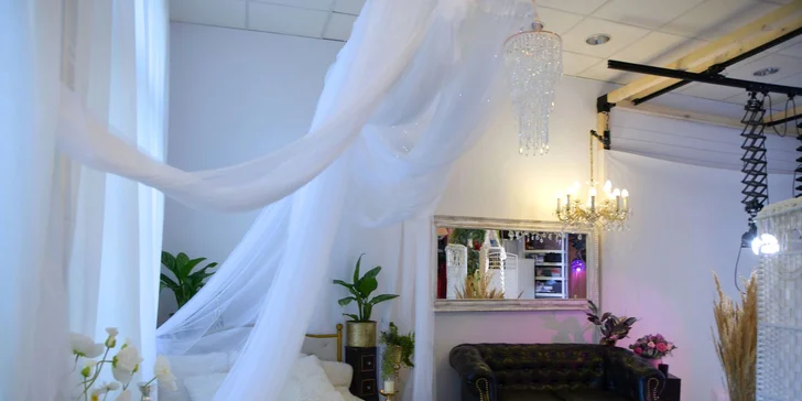 Zvěčněte svou krásu: proměna vizáže s focením pro 1 osobu v ateliréru