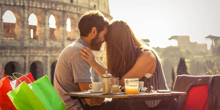 Valentýnský čtyřdenní zájezd do Říma: letenky, ubytování se snídaní a průvodce