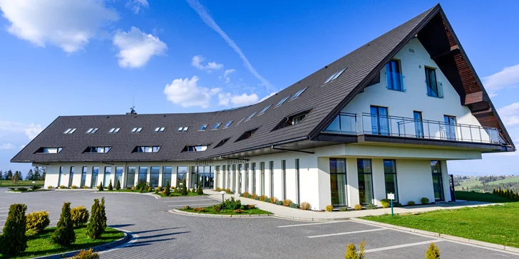 Jedinečný hotel kousek od polských Tater: neomezený wellness, strava i výhledy