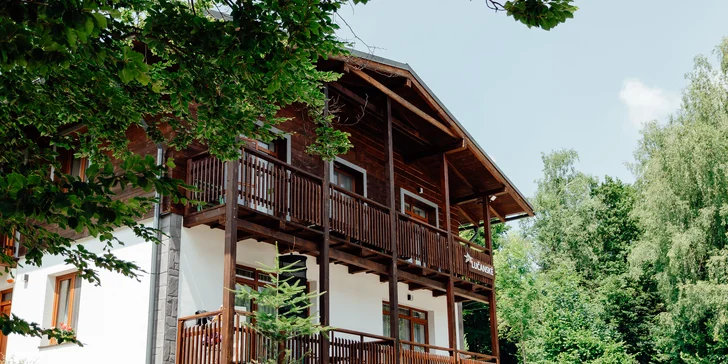 Pobyt v Národním parku Muránska planina: chata či apartmánové domky, snídaně i wellness