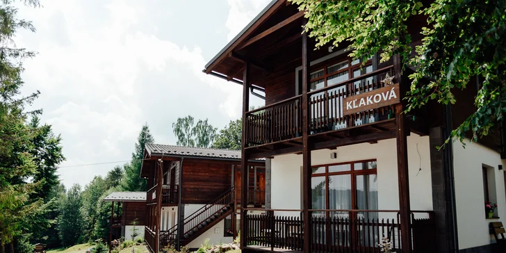 Pobyt v Národním parku Muránska planina: chata či apartmánové domky, snídaně i wellness