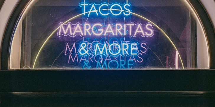 Mexické degustační menu pro dvě osoby: nachos a tacos dle výběru, omáčky i dezert