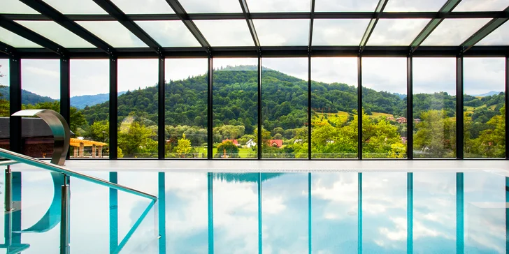 Pobyt ve 4* rezortu v lázních Piwniczna-Zdrój: snídaně či polopenze a neomezený wellness