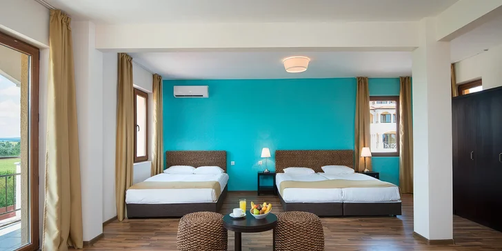 Rodinná dovolená v Bulharsku: 4* hotel s all inclusive vč. letenek, bazény, animace