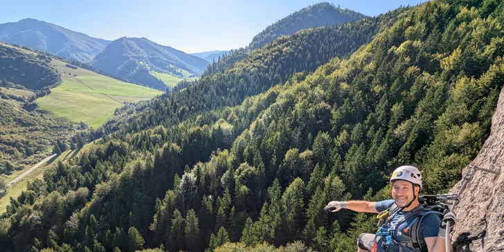 Skupinové ferratové kurzy s certifikovaným instruktorem na Slovensku pro děti i dospělé