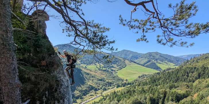 Skupinové ferratové kurzy s certifikovaným instruktorem na Slovensku pro děti i dospělé
