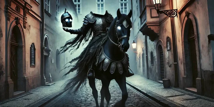 Poznejte zapadlé pražské uličky: venkovní úniková hra Kletba bezhlavého jezdce, až pro 6 hráčů