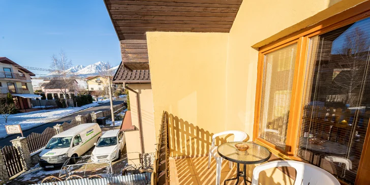 Kouzelný pobyt v srdci Nové Lesné: snídaně a sleva do AquaCity Poprad