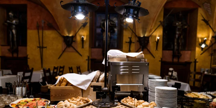 Dovolená v srdci Prahy: luxusní pokoj, bohatá snídaně i welcome drink