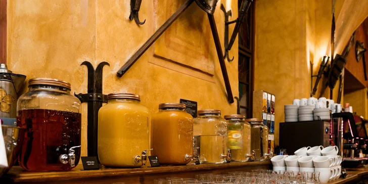 Dovolená v srdci Prahy: luxusní pokoj, bohatá snídaně i welcome drink