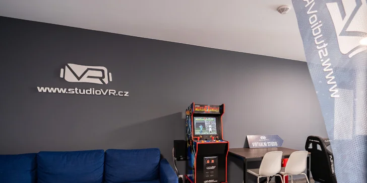 Závodní dráha i vesmír: 60 minut až 5 hodin ve studiu virtuální reality