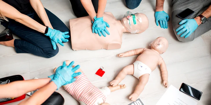 3hodinový kurz první pomoci (nejen) pro maminky včetně praktického nácviku