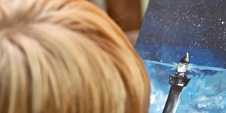 Zážitkové malování barvami s proseccem: Uvolněte kreativitu a odneste si originální obraz