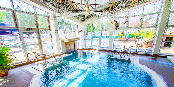 Wellness pobyt v Turčianských Teplicích s polopenzí, procedurami a vstupem do spa a aquaparku