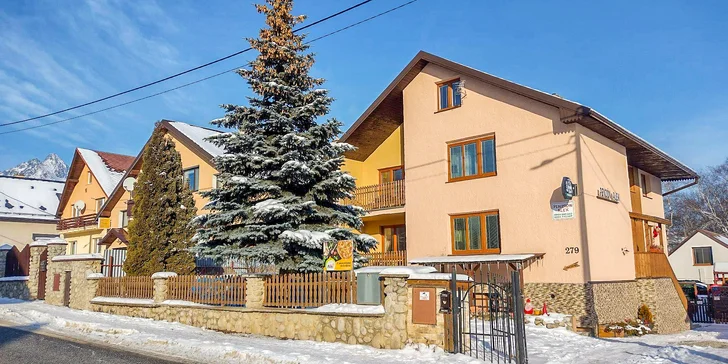 Kouzelný pobyt v srdci Nové Lesné: snídaně a sleva do AquaCity Poprad